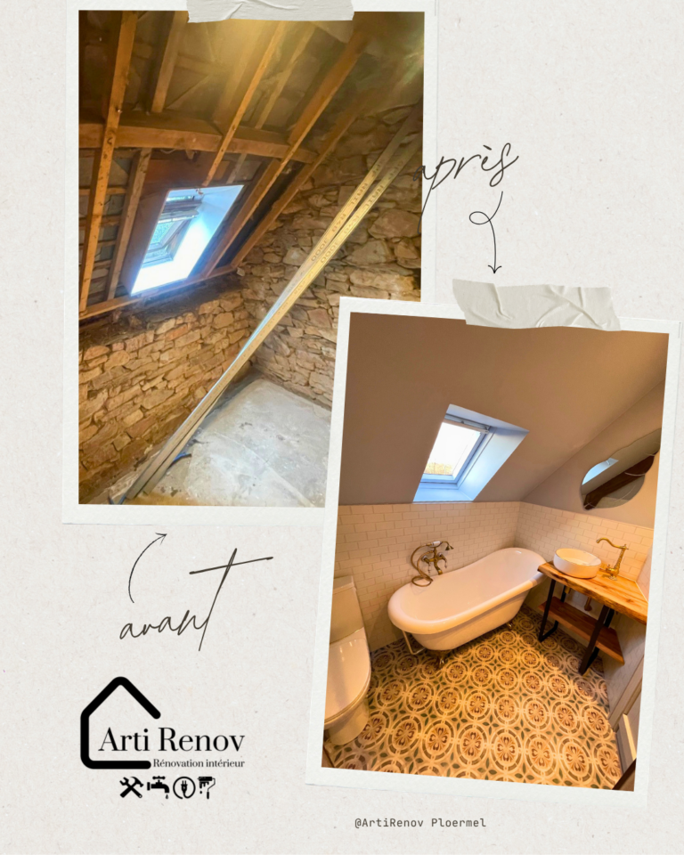 creation rénovation salle de bain chapelle caro