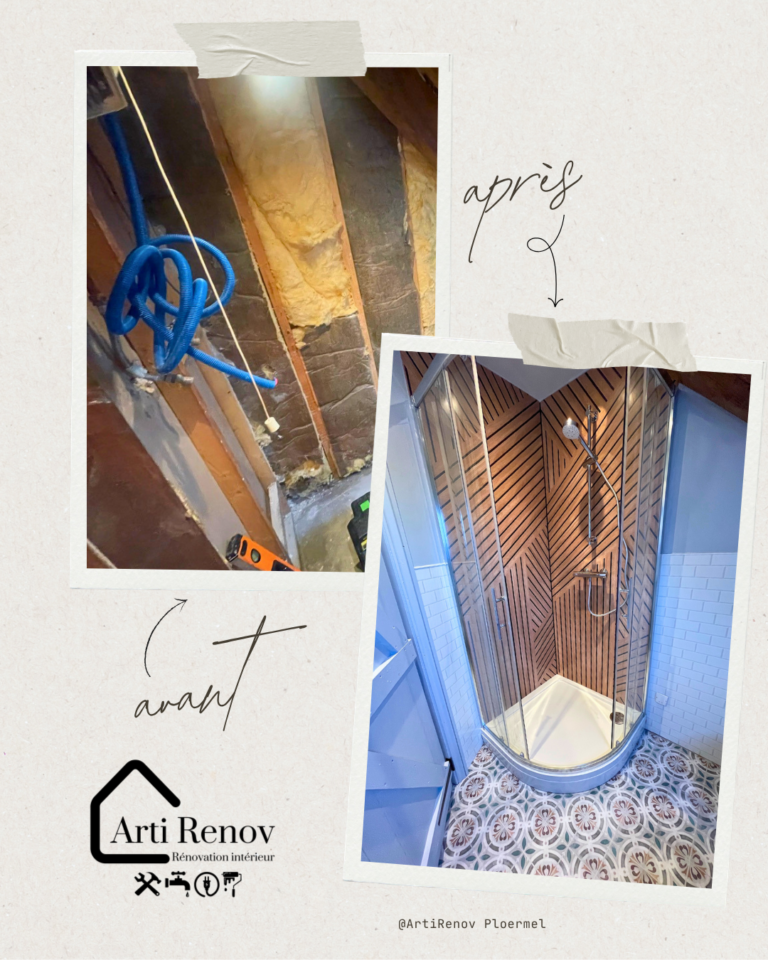 renovation douche reminiac