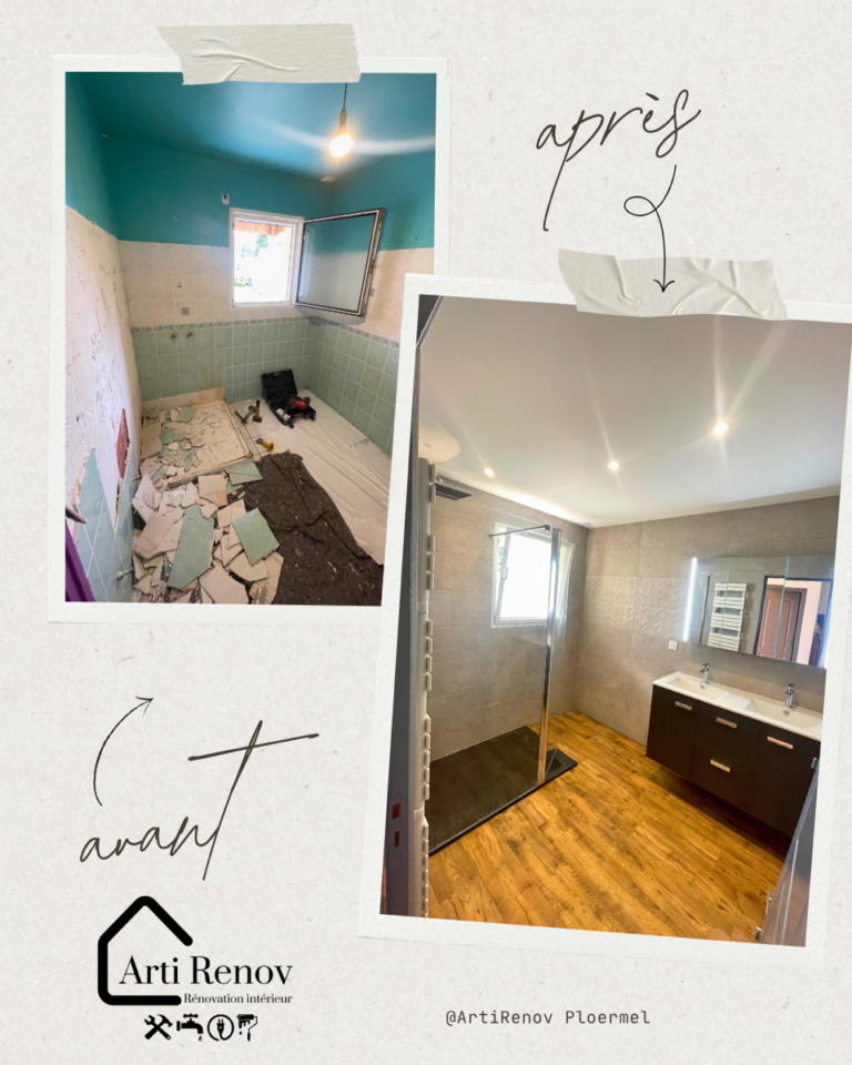 rénovation salle de bain taupont